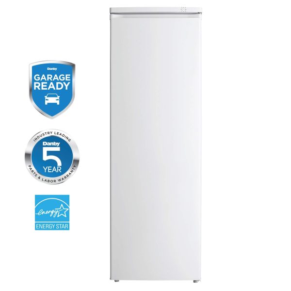 Danby 7.1 cu. ft. Upright Freezer in White Online Sale