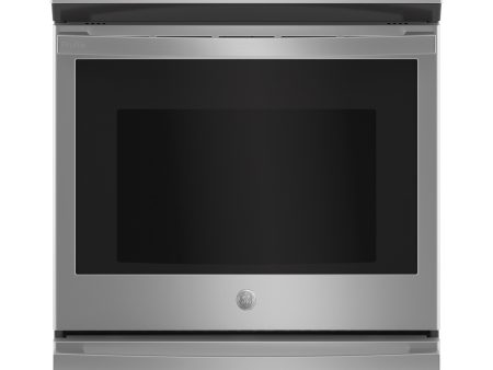 GE Profile™ 30  Smart Slide-In Electric Convection Fingerprint Resistant Range with No Preheat Air Fry For Sale