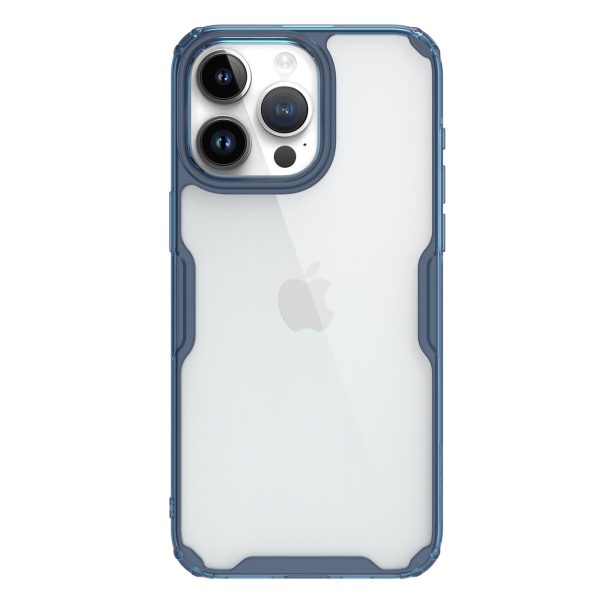 NILLKIN Nature Pro Series Phone Case for iPhone 15 Pro PC+TPU Anti-scratch Phone Cover For Sale